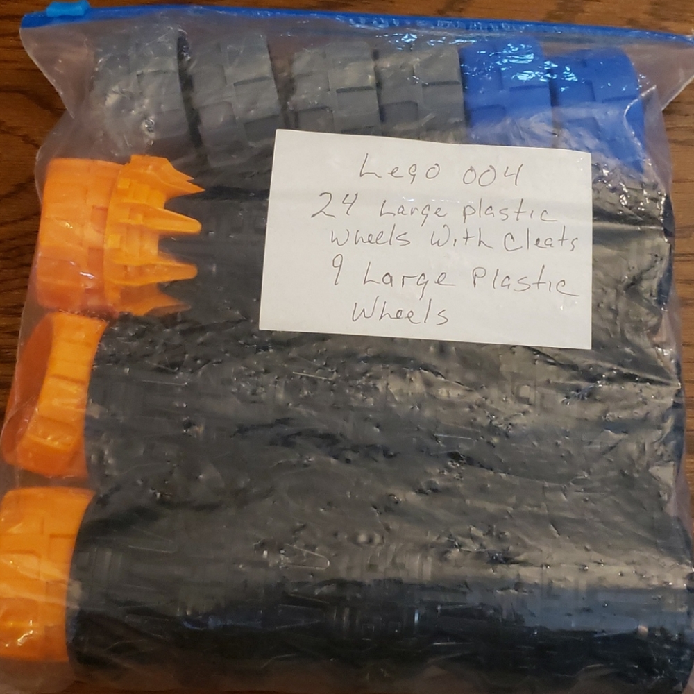 Lego Large Plastic Wheels